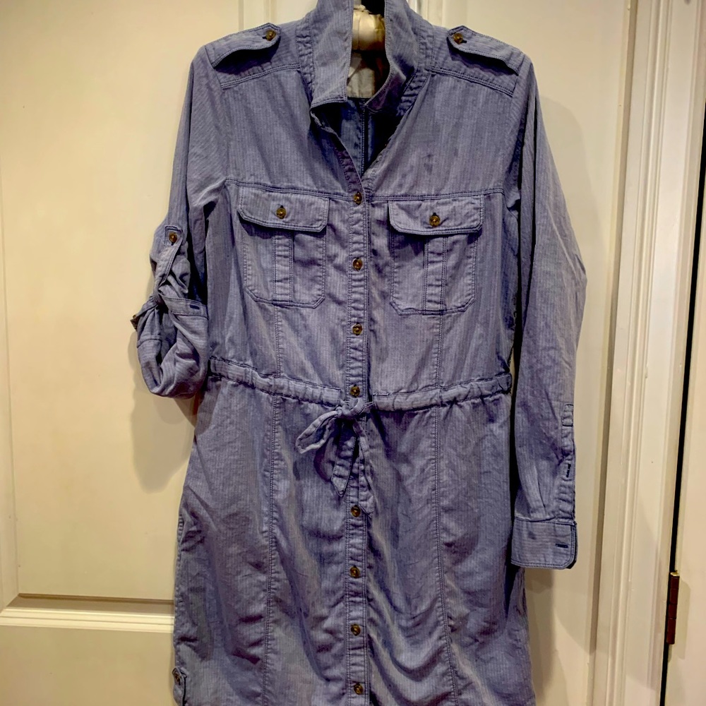 2 Gap Button Down Shirt Dresses! - image 1